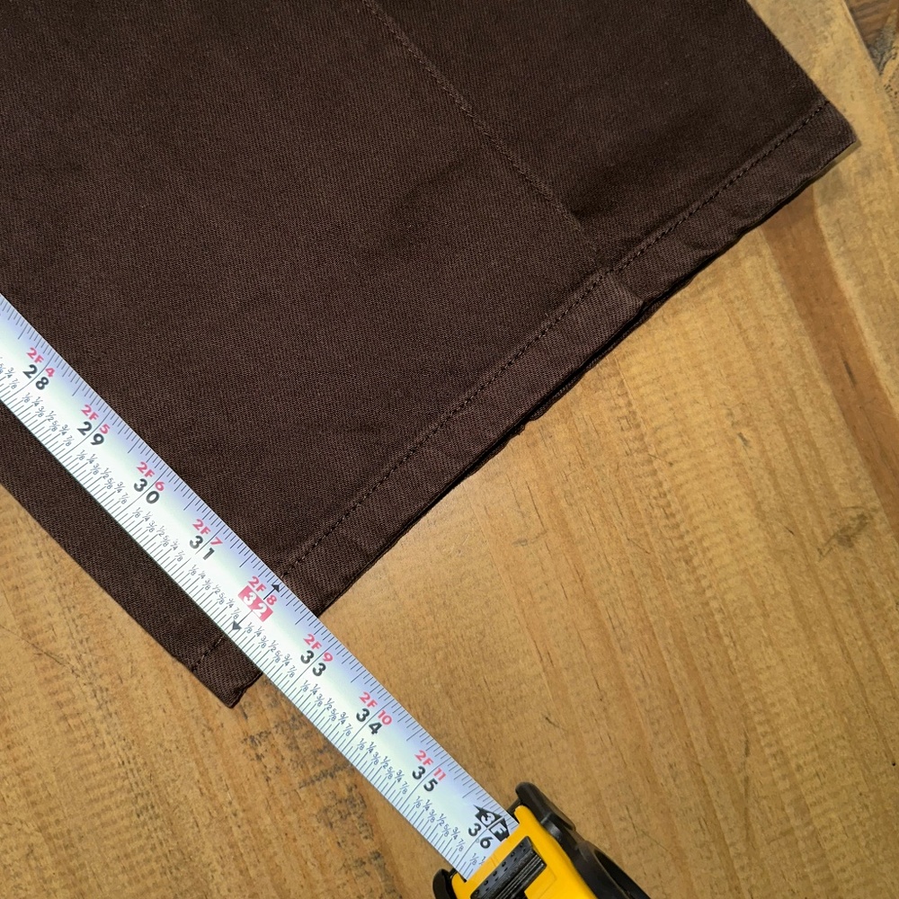 Meshki Dark Brown Wide Leg Jeans - Picture 9 of 14